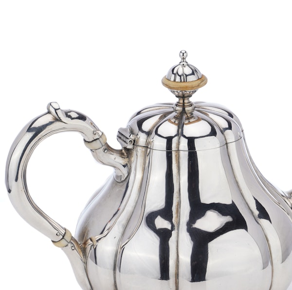 Antique Russian Sliver Teapot St Petersburg 1894 - image 6
