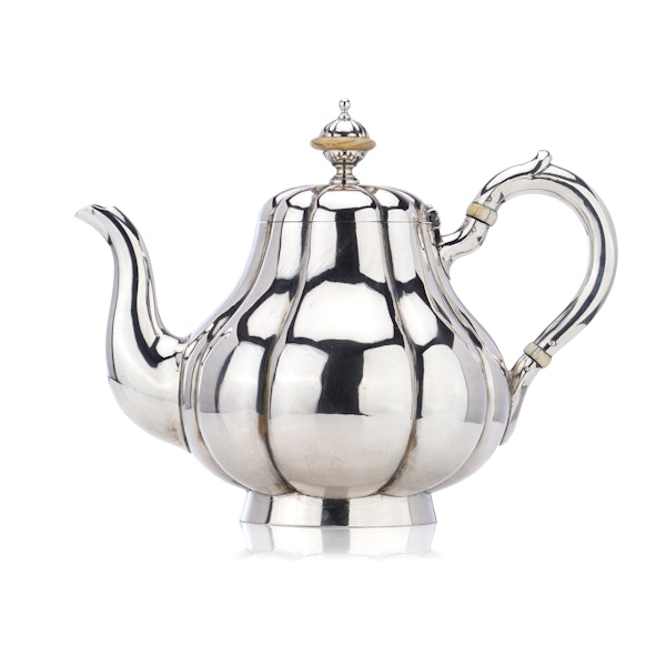 Antique Russian Sliver Teapot St Petersburg 1894 - image 7