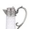Antique Russian Sliver and Crystal Claret Jug c.1890 Moscow - image 8