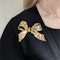 Vintage Tiffany & Co. Citrine And Gold Bow Brooch, Circa 1947 - image 5