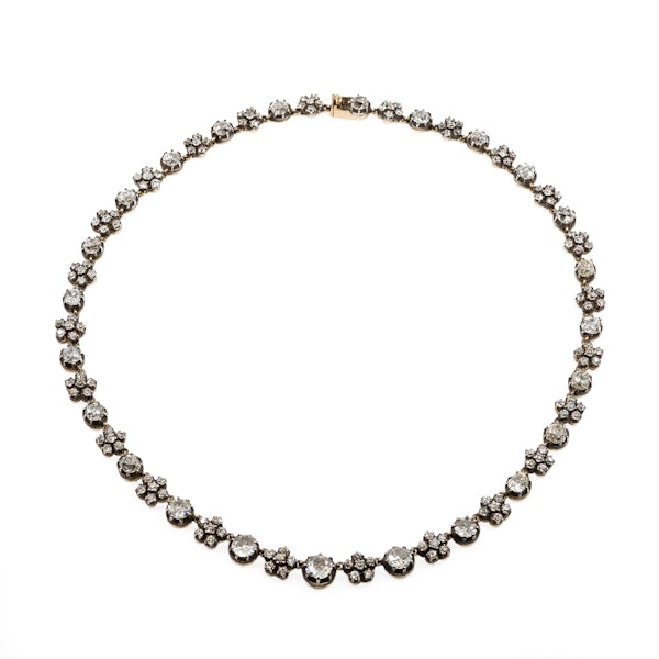 A Victorian Diamond Necklace Offered by The Gilded Lily - image 2