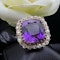 Rare Russian Amethyst Ring SOLD - image 1