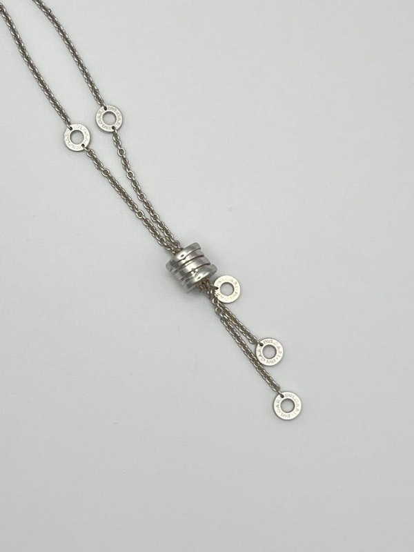 White Gold Bvlgari Necklace SOLD - image 3