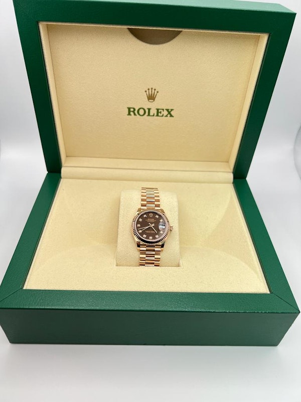2021 Rolex Datejust Rose Gold - image 1