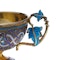 Russian sliver guild and Cloisonné Enamel Cup and Saucer, Moscow 1890 by Gustov Klingert - image 13