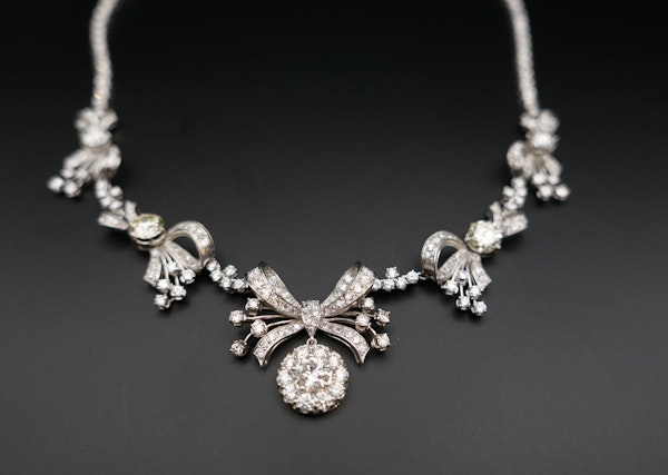 Beautiful Vintage Diamond Necklace SOLD - image 4
