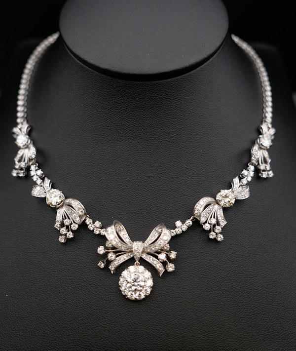 Beautiful Vintage Diamond Necklace - image 1