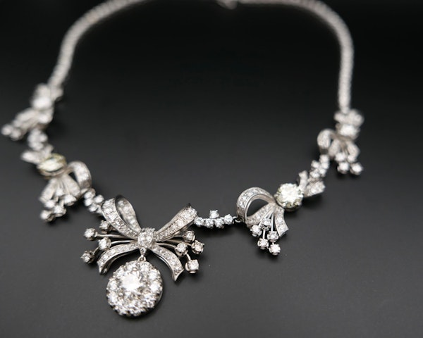 Beautiful Vintage Diamond Necklace - image 5