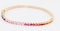 Rainbow Sapphire Tennis Bracelet SOLD - image 1