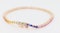Rainbow Sapphire Tennis Bracelet - image 3