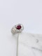 Beautiful Heart Ruby&Diamond Ring - image 2