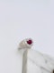 Beautiful Heart Ruby&Diamond Ring - image 7