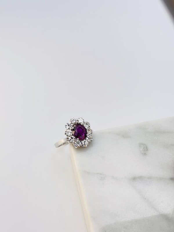 Stunning Ruby&Diamonds Ring - image 2