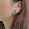 Art Deco Jade, Ruby, Diamond And Platinum Phoenix Earrings, Circa 1920 - image 5