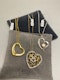 Diamond heart (the one in the middle) Pendant in 10ct Gold date circa 1970, Lilly's Attic since 2001 - image 1