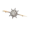 Antique diamond star brooch SKU: 6143 DBGEMS - image 2