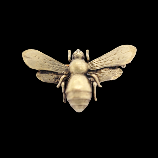 Antique gold bee brooch SKU: 6152 DBGEMS - image 1