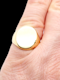 18ct gold signet ring SKU: 6157 DBGEMS - image 1