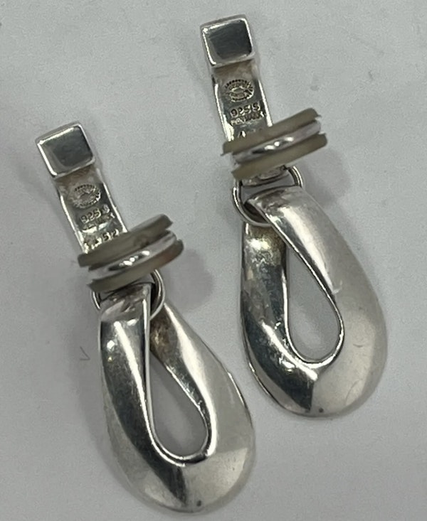 Georg Jensen Earrings Clip Infinity 452 - image 2
