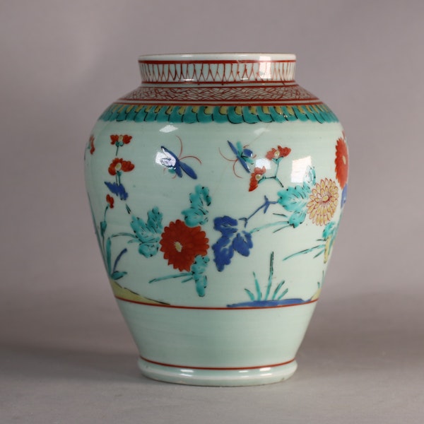 Japanese kakiemon style jar, late 17th century - image 3