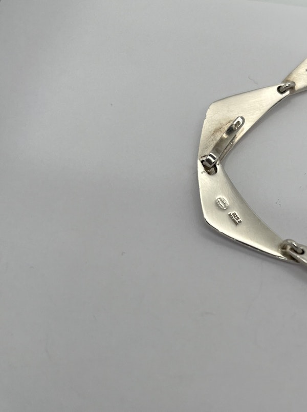 Georg Jensen Peak bracelet Hans Hansen Sterling Silver - image 2