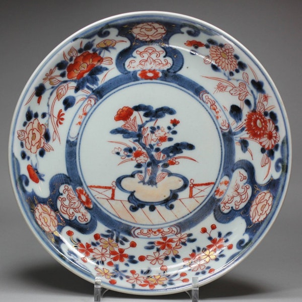 Japanese Imari plate, Genroku period circa 1700 - image 2