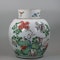 Chinese famille-verte ginger jar and cover, Kangxi (1662-1722) - image 7
