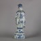 Chinese blue and white figure of Zhongli Quan, Ming (1368 – 1644), late 16th/early 17th century - image 5
