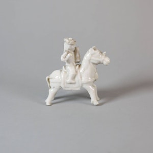 Chinese miniature blanc de chine figure