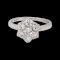 Diamond cluster engagement ring SKU: 6181 DBGEMS - image 1