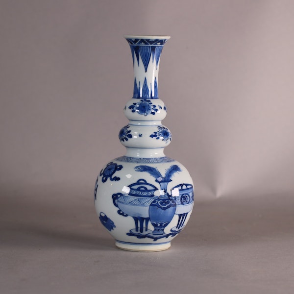 Chinese double gourd vase, Kangxi (1662-1722) - image 1