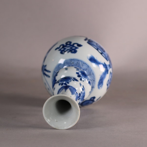 Chinese double gourd vase, Kangxi (1662-1722) - image 6