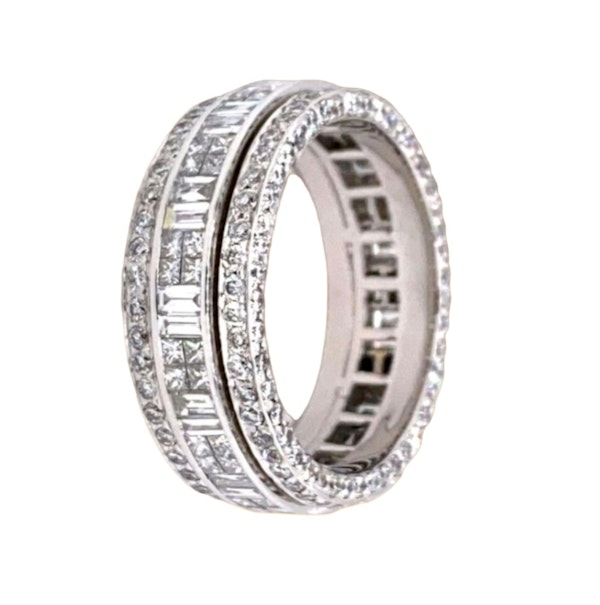 Diamond Eternity Spinning Ring. - image 3