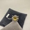 Citrine Ring in Silver dated London 1968, Lilly's Attic since 2001 - image 2