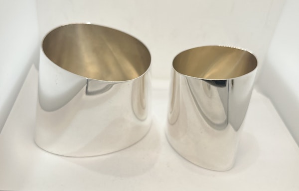 Georg Jensen Cup / Vase Verner Panton Sterling Silver - image 2