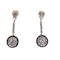 Art deco Onyx and diamond drop earrings SKU: 6159 DBGEMS - image 1