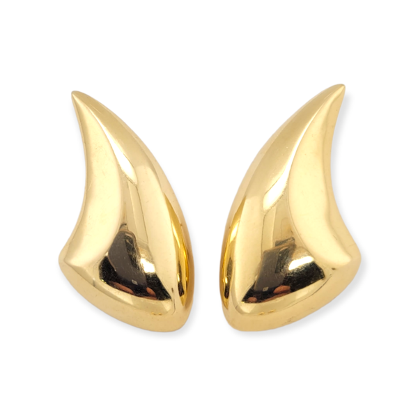 Cool 18ct gold earrings SKU: 6217 DBGEMS - image 1
