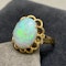 Opal Ring in 14ct Gold date circa 1950, SHAPIRO & Co since1979 - image 1