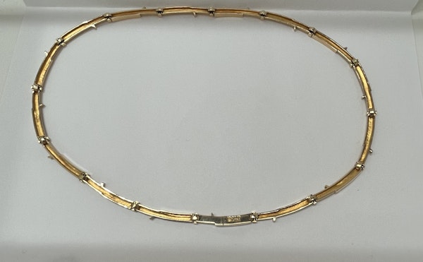 Bjorn Weckstrom 14ct Gold Necklace for Lapponia Finland - image 2