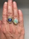 Opal Diamond Ring in Platinum date circa 1970, SHAPIRO & Co since1979 - image 6