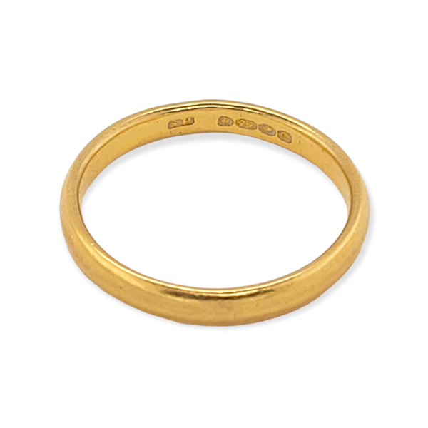 22ct gold wedding ring  SKU: 6227 DBGEMS - image 1