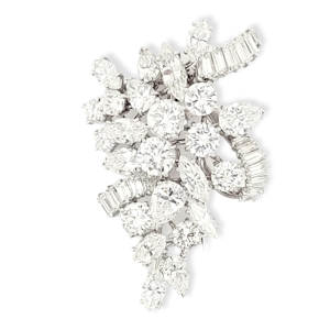 Boucheron diamond spray clip SKU: 6259 DBGEMS