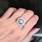 Sapphire, Diamond And Platinum Cluster Ring, 0.90ct - image 4