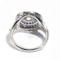 Sapphire, Diamond And Platinum Cluster Ring, 0.90ct - image 3