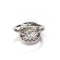 Ruby, Diamond And Platinum Cluster Ring, 1.32ct - image 3