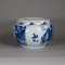 Chinese blue and white ‘landscape’ censer/food vessel, Kangxi (1662-1722) - image 5
