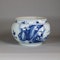 Chinese blue and white ‘landscape’ censer/food vessel, Kangxi (1662-1722) - image 4