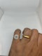 Vintage emerald-cut diamond platinum ring at Deco&Vintage Ltd - image 2