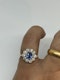 Sapphire diamond 18ct gold ring at Deco&Vintage Ltd - image 2