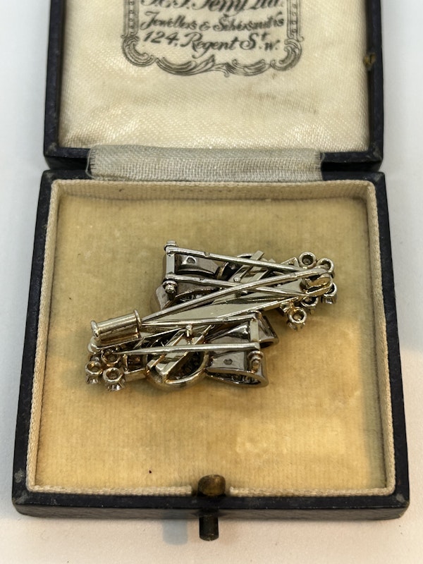 French Double clip diamond - image 1